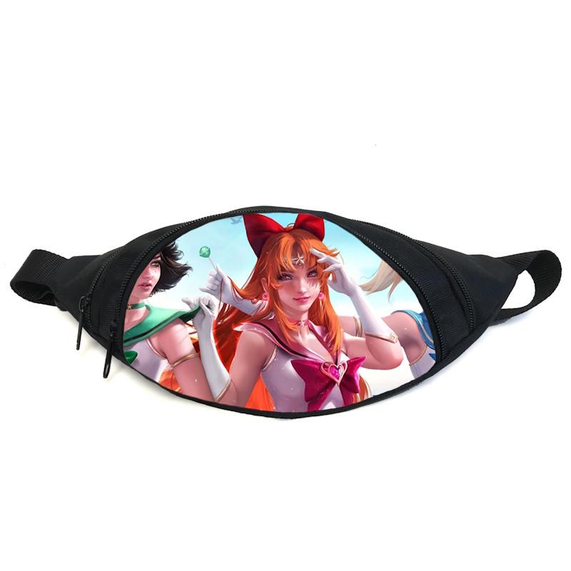 Поясная сумка-бананка Суперкрошки Powerpuff Girls PG-018 Черный (2181713159) Поясная сумка-бананка Суперкрошки Powerpuff Girls PG-018 Черный (2181713159)
