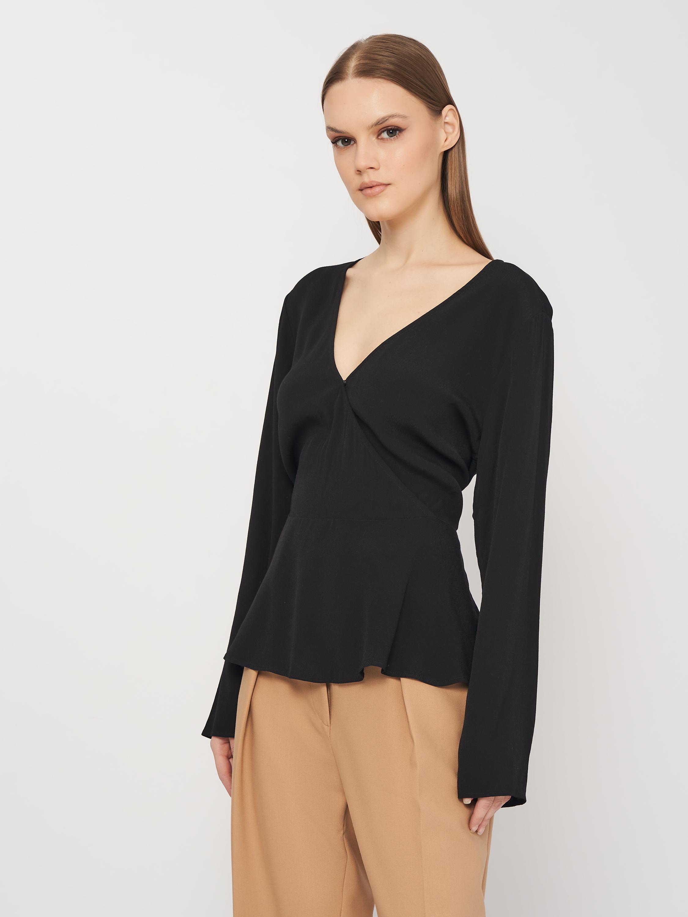 Блуза H&M р. 46 Черный (12067946430)