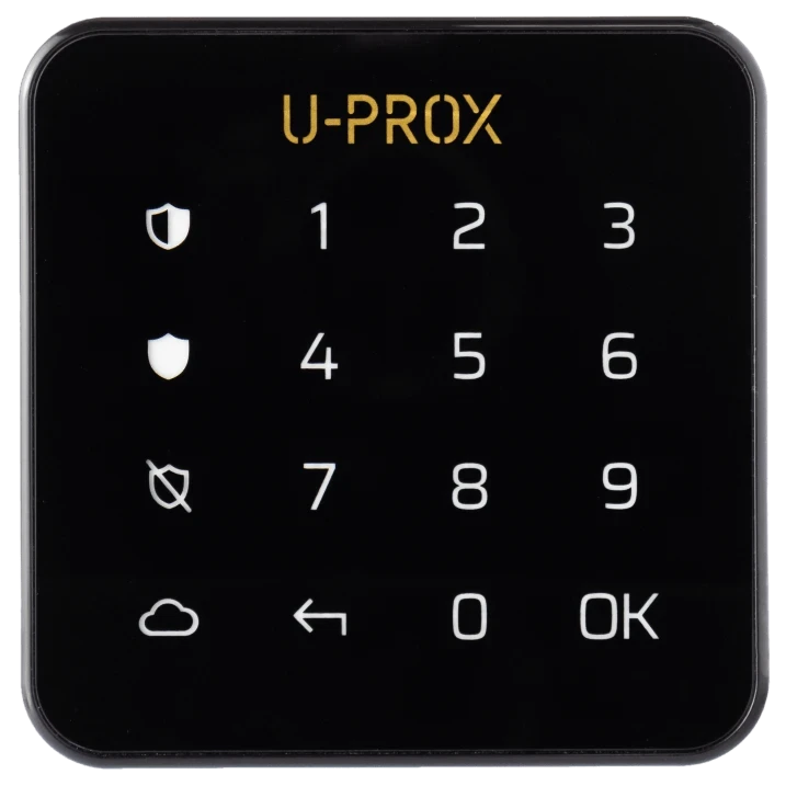 Клавіатура сенсорна для однієї групи U-PROX Keypad G1 бездротова Black (2982506520)