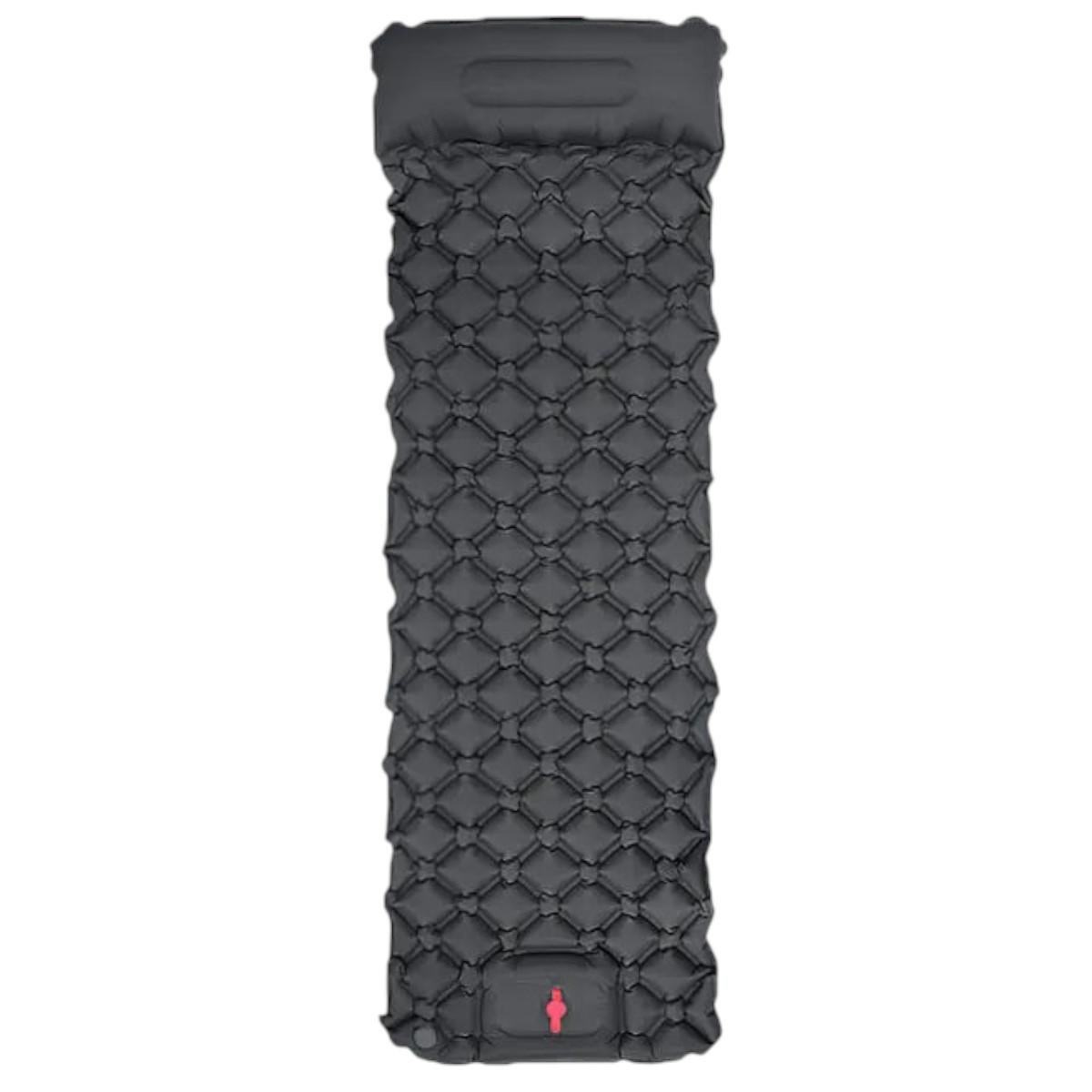 Матрас туристический надувной Outdoor Sleeping с подушкой со встроенным насосом 60х195 см