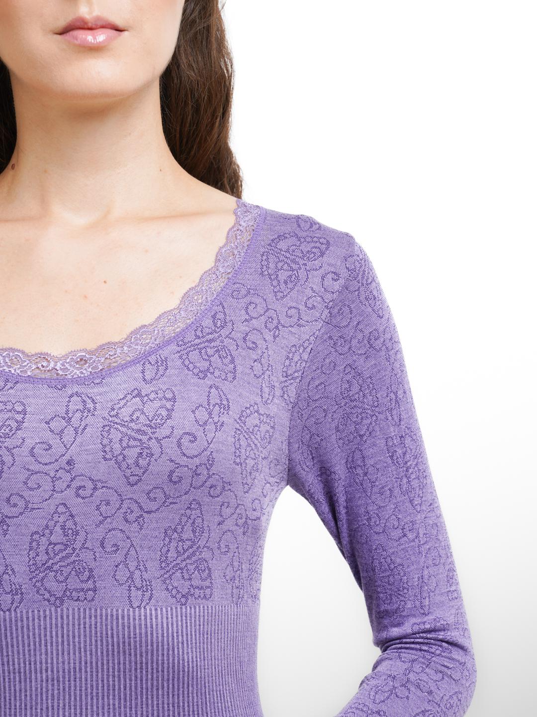 Жіноча термобілизна зі стягуючим ефектом HeatSoft р. 42–48 Світло-фіолетовий (2766) - фото 5 Жіноча термобілизна зі стягуючим ефектом HeatSoft р. 42–48 Світло-фіолетовий (2766) - фото 5