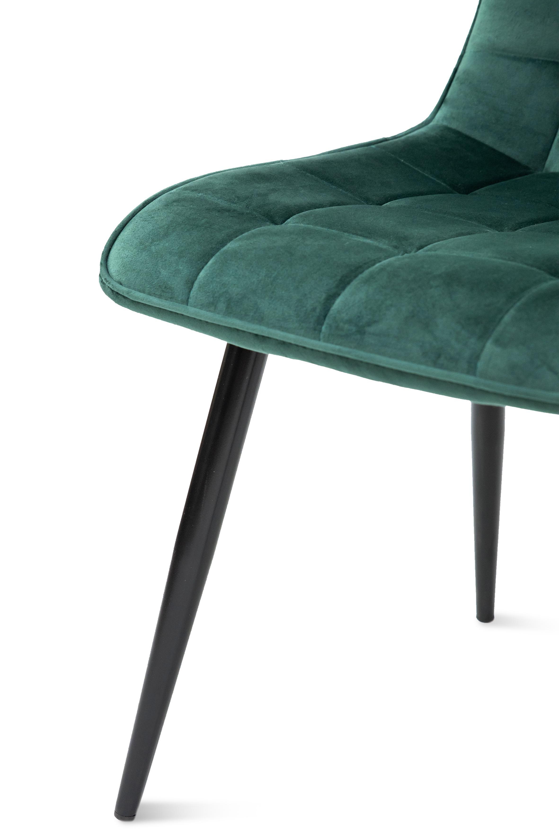 Стілець для кухні та вітальні ГРЕЙС Віллі 480х890х560 мм Чорний/Зелений (GAА0057595) - фото 7 Стілець для кухні та вітальні ГРЕЙС Віллі 480х890х560 мм Чорний/Зелений (GAА0057595) - фото 7