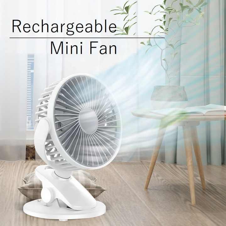 Вентилятор настольный FANCO NF-811S 3 скоростных режима и аккумулятором 2000 мАч White (24638548) - фото 4 Вентилятор настольный FANCO NF-811S 3 скоростных режима и аккумулятором 2000 мАч White (24638548) - фото 4