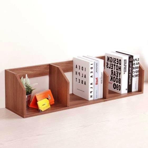 Полка книжная настольная из дерева Лавинель Шафран (КПА-004106)