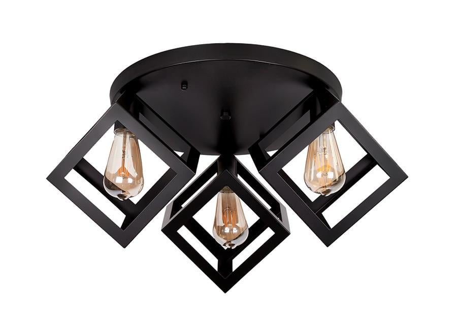 Потолочная люстра Levistella 756XPR160F-3 BK 400 Лофт Черный (1887931560)