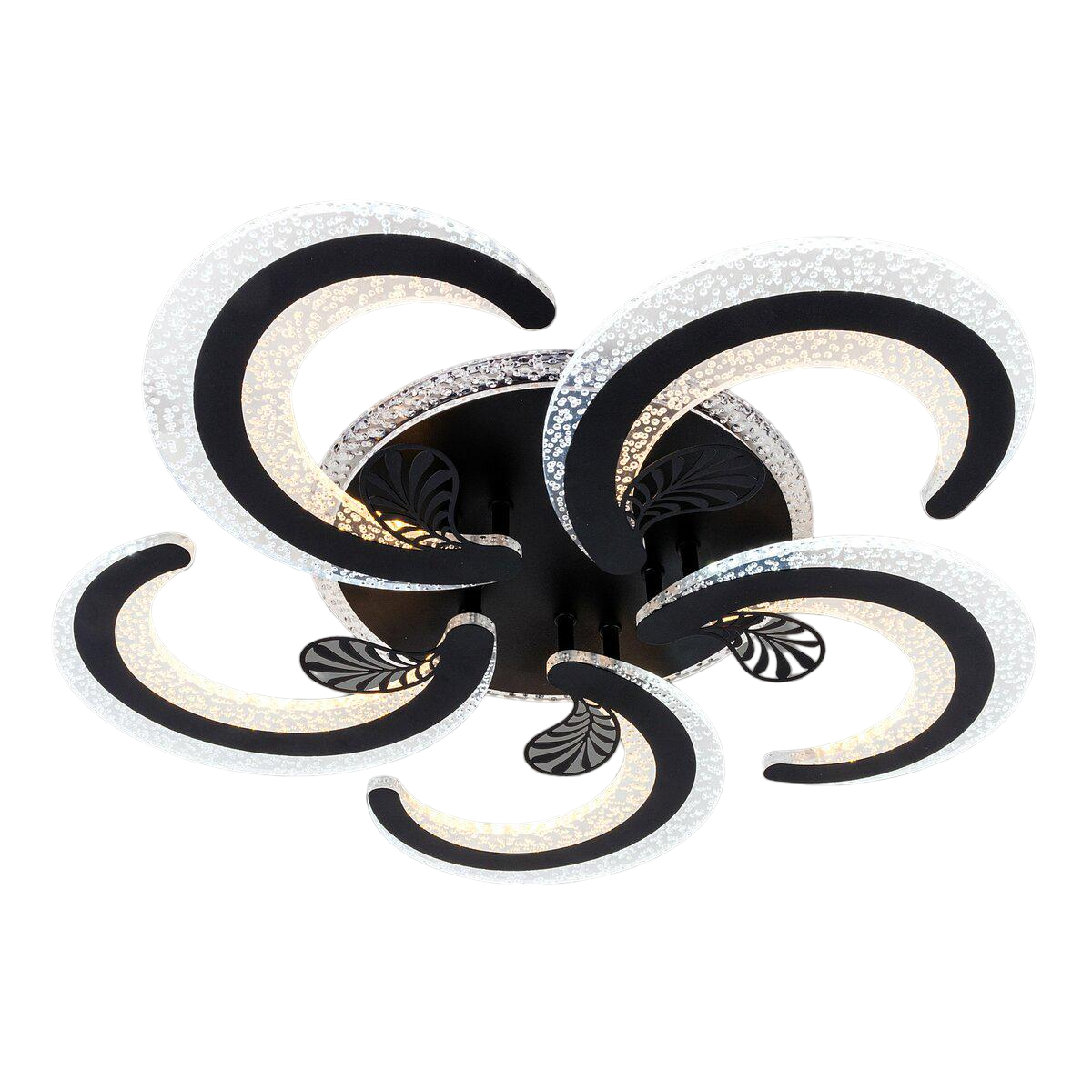 Люстра потолочная Lighthouse SRS-19549/5 светодиодная Черный (88362)