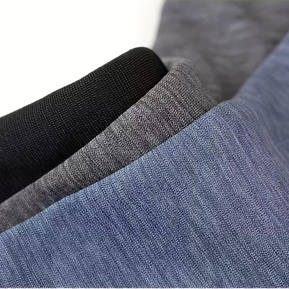 Нарукавники длинные 40 см Джинсовый Синий - фото 4