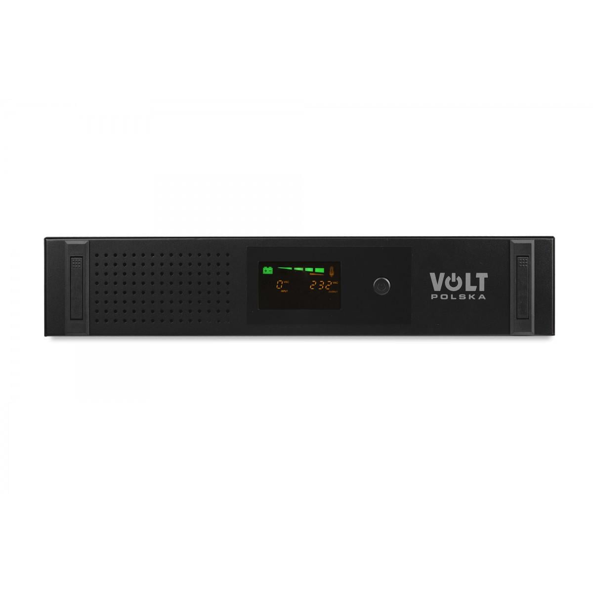 Источник бесперебойного питания UPS Volt Polska RackUPS 850VA/480W 19 Ah (5UTRA85019)
