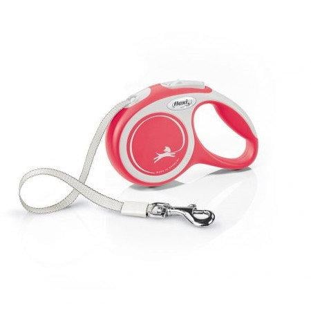 Поводок-рулетка для собак Flexi New Comfort с лентой XS 3 м/до 12 кг Красный (FL 043424)