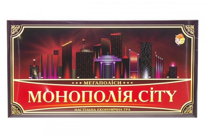 Настільна гра "Монополія. CITY" 1137ATS українською (31914101) Настільна гра "Монополія. CITY" 1137ATS українською (31914101)