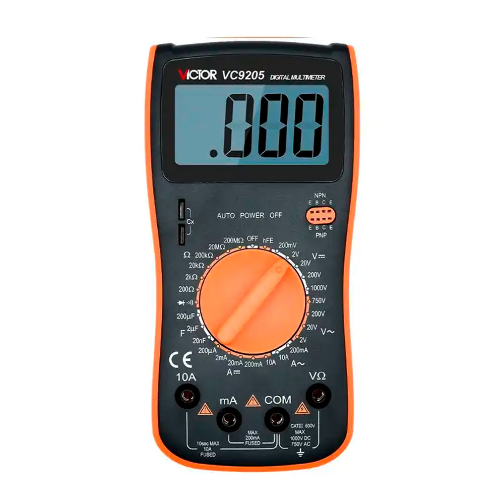 Мультиметр цифровий Victor VC9205 (34251)
