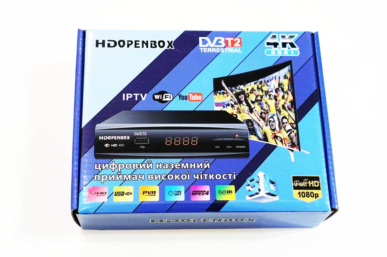 Цифровий ресивер DVB-T2 Openbox з підтримкою WiFi адаптера (17038) - фото 2