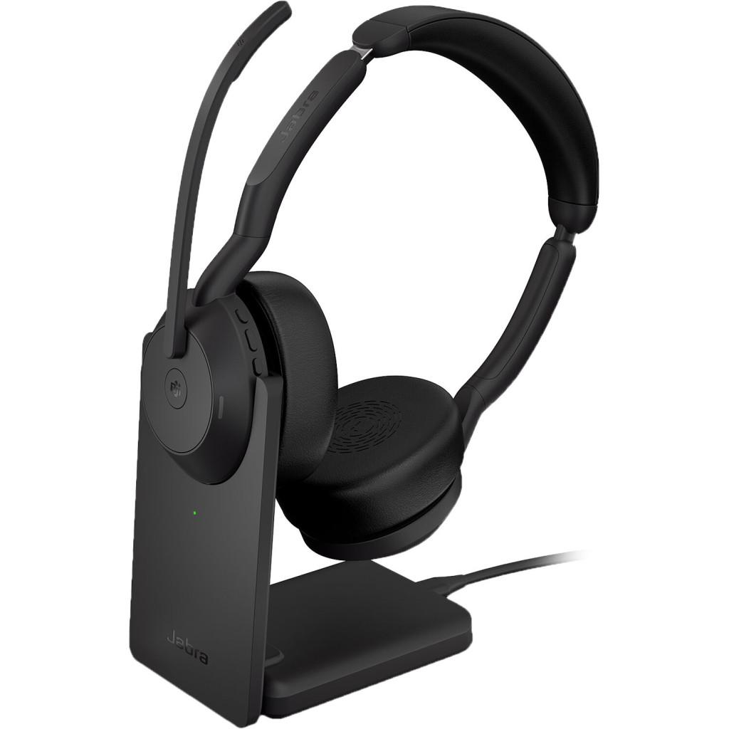 Наушники Jabra Evolve 2 55 Link380a MS Stereo (25599-999-989) - фото 1