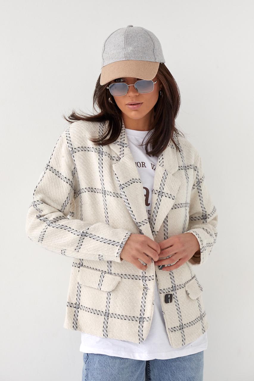 Жакет женский To More.e L Бежевый (9528025)