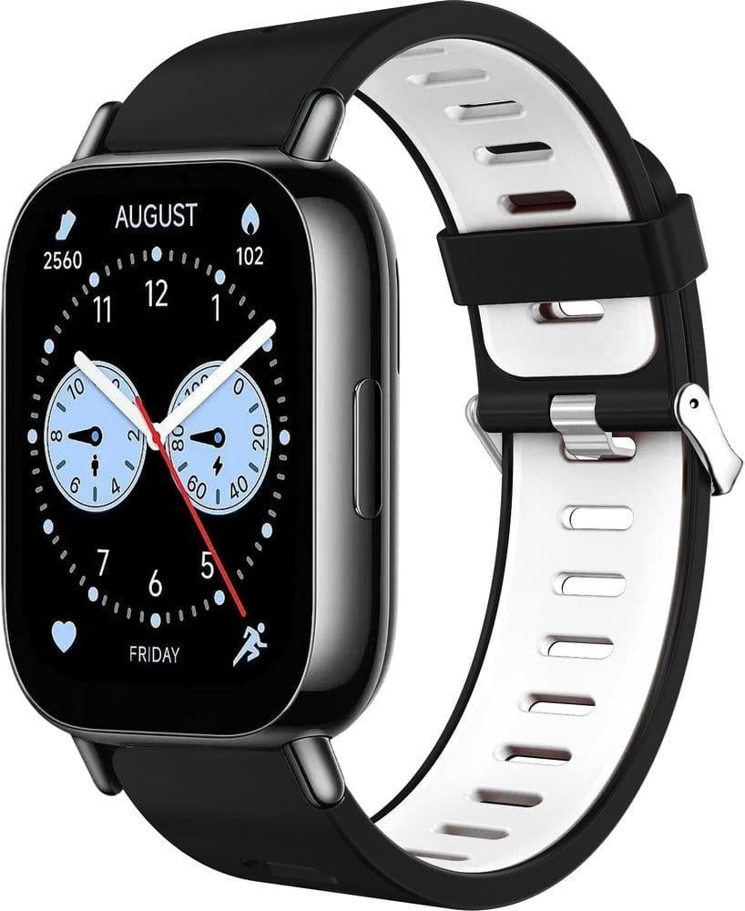 Ремешок Traf для смарт-часов Redmi Watch 5 Lite/5 Active Black/White (40510-1E)