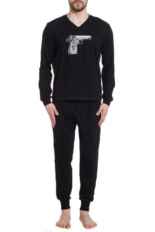 Пижама мужская Homewear Mad 36180 XXL Noir (3700463536950)