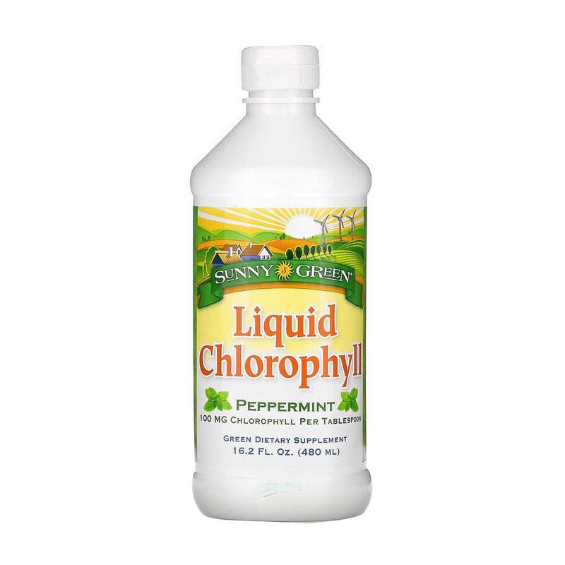Хлорофилл Sunny Green Liquid Peppermint 100 мг 480 мл (00000036013)