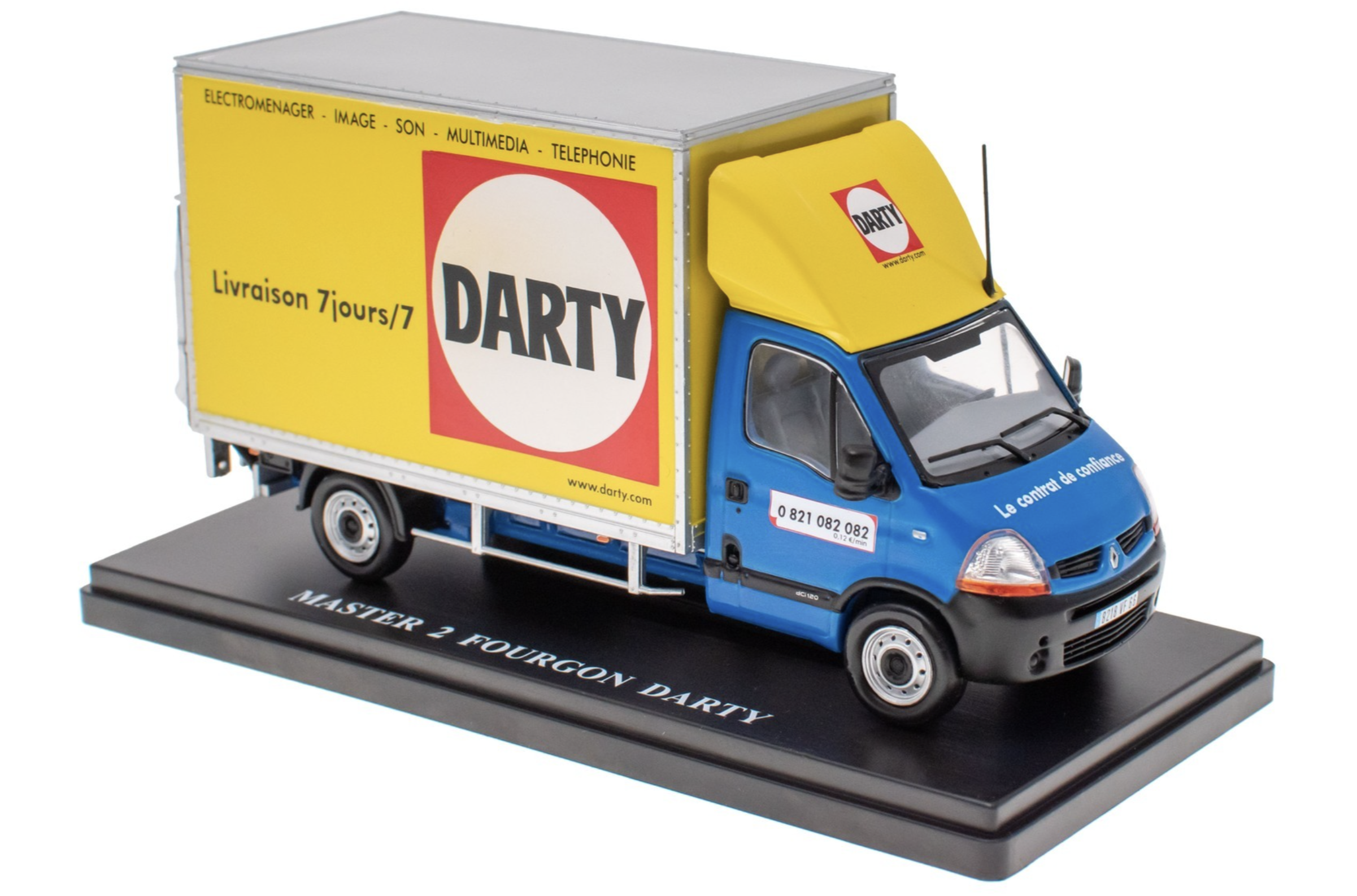 Колекційна модель Renault Master 2 Fourgon Darty 2009 HACHETTE 1:43