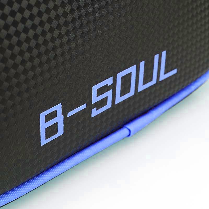 Велосипедна сумка на раму B-Soul із відділенням для телефону Black/Blue (3_05016) - фото 8