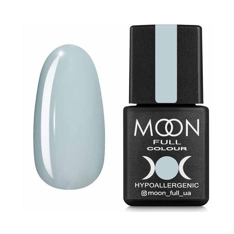 Гель-лак Moon Full color Gel polish 8 мл №627 Бело-голубой эмаль
