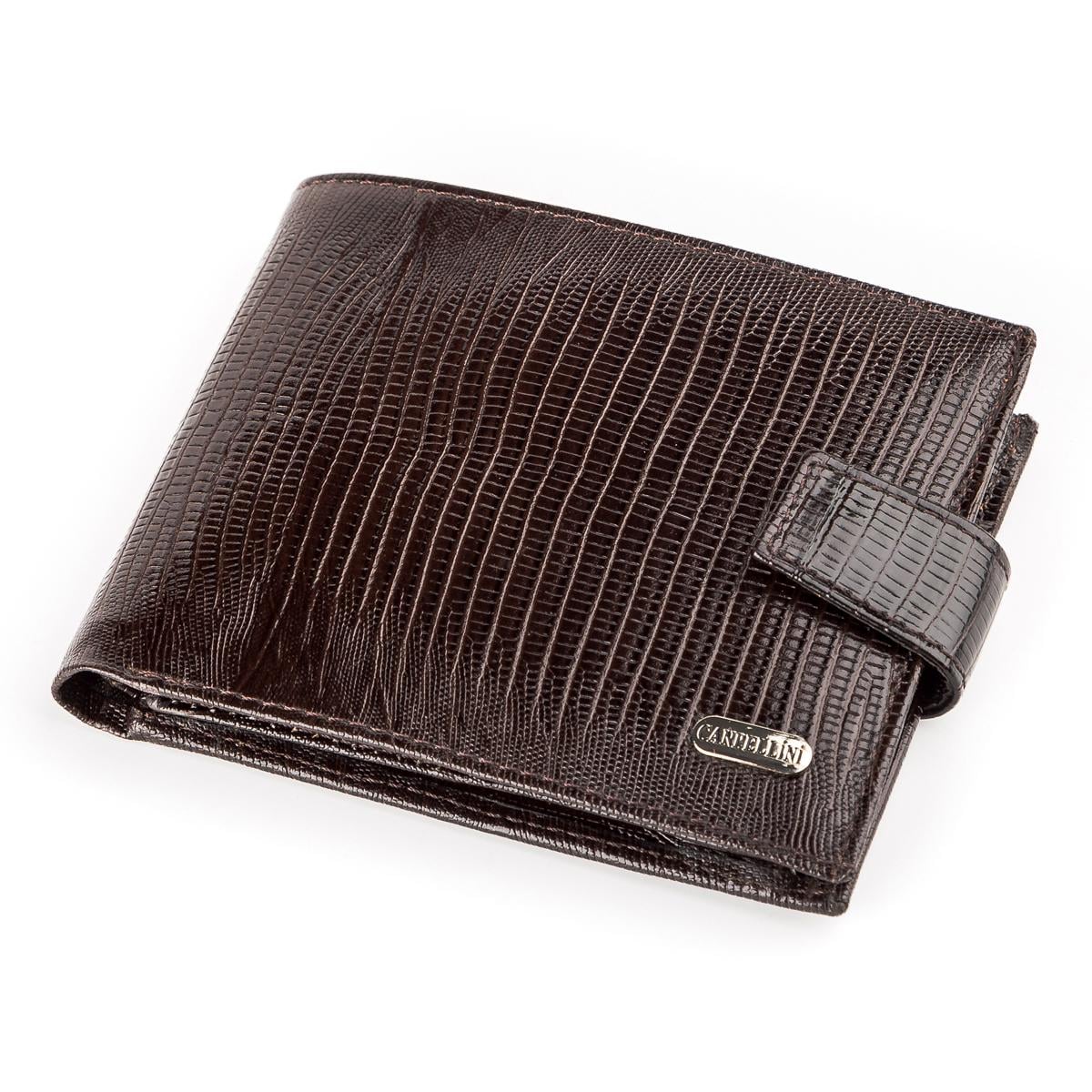Кошелек мужской Canpellini 17037 кожаный Коричневый