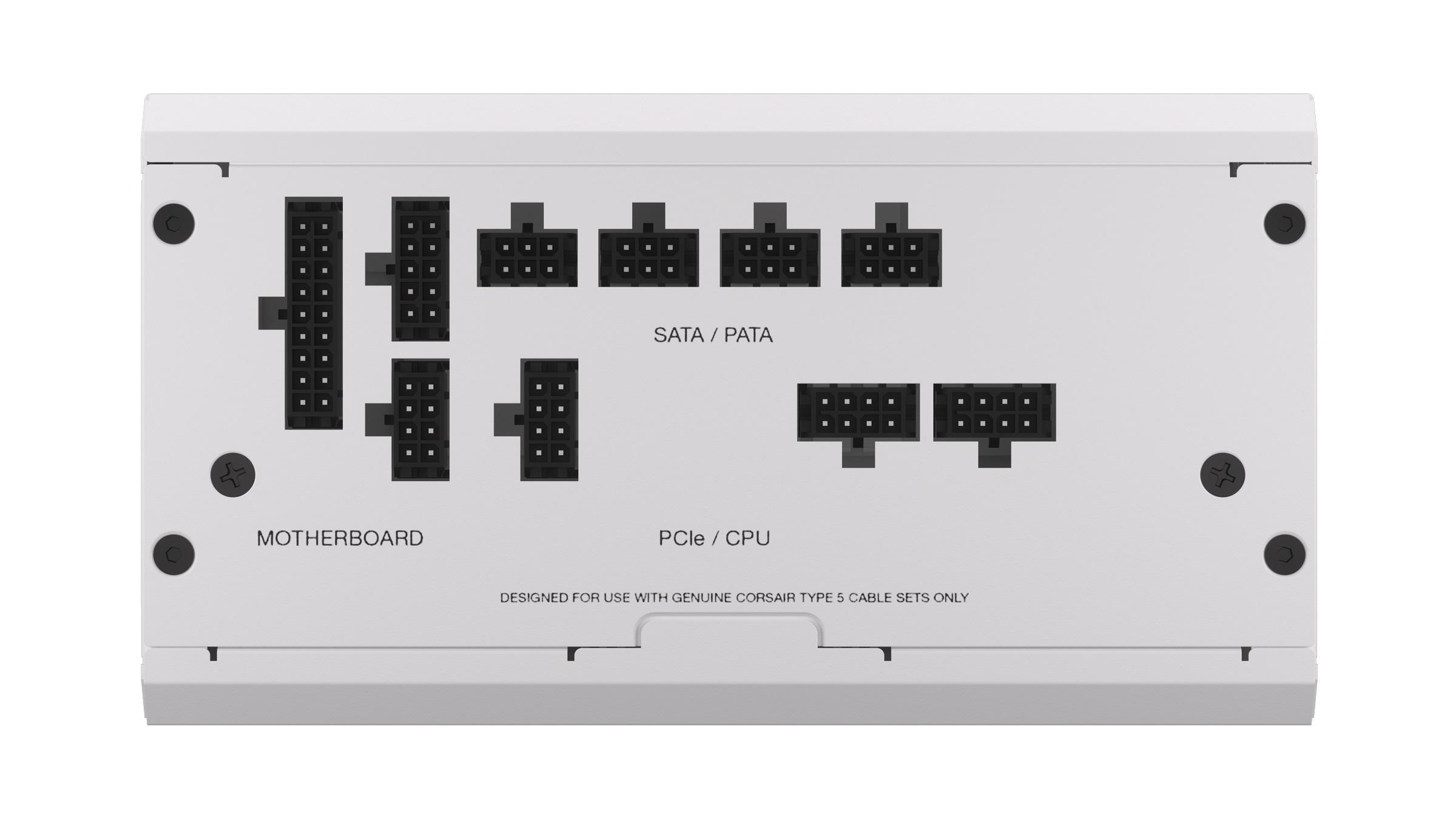 Блок живлення для ПК Corsair RM750x 750W White (CP-9020273-EU) - фото 8 Блок живлення для ПК Corsair RM750x 750W White (CP-9020273-EU) - фото 8