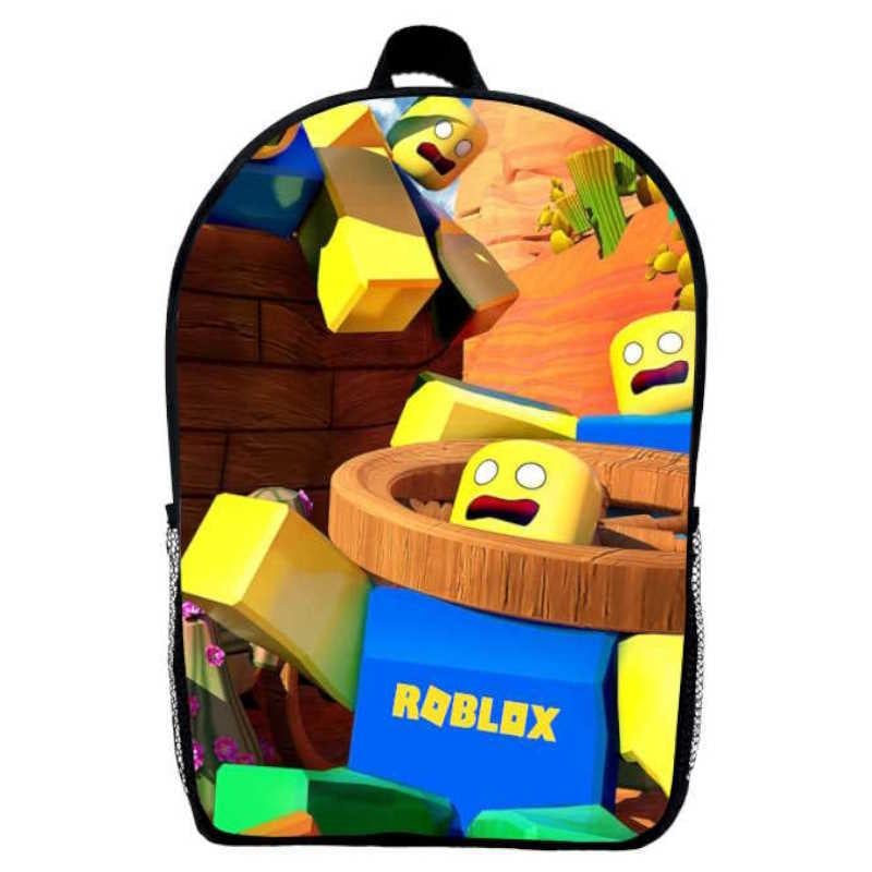 Школьный рюкзак детский Roblox R07 29х21х9 см 5 л Черный (2181713322)