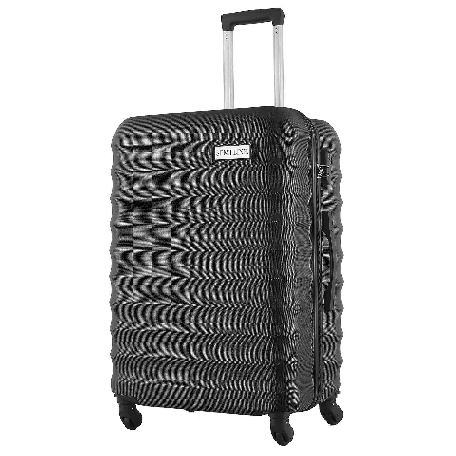 Чемодан SEMI LINE 26" L Black (T5576-5)