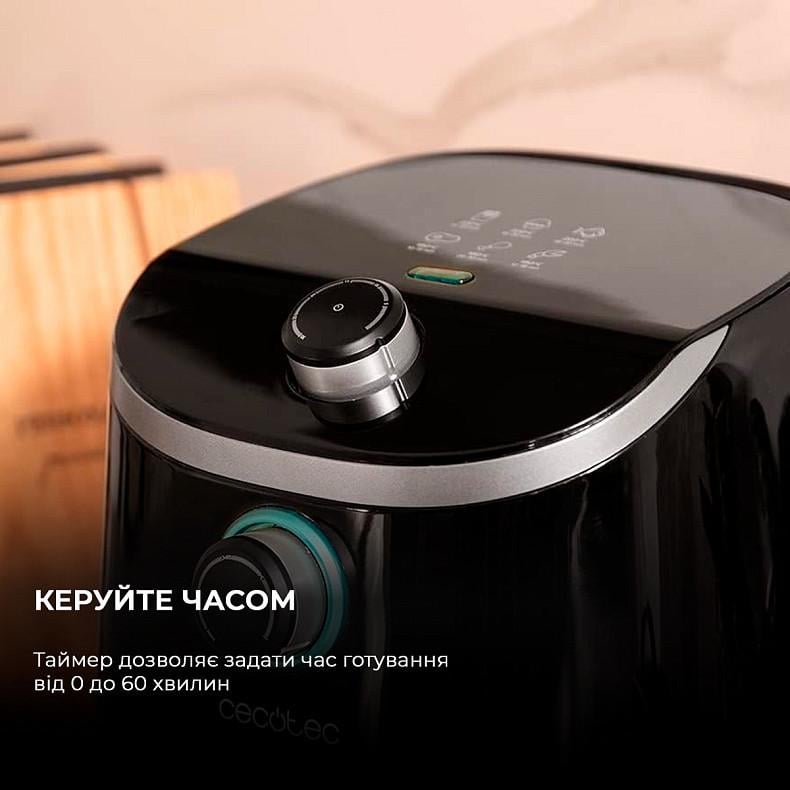 Мультипіч CECOTEC Cecofry Compact 2000 Чорний (8435484049818) - фото 2