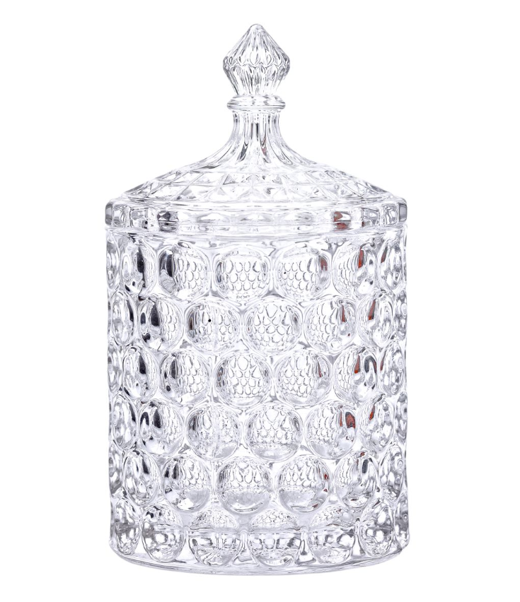 Конфетница из хрустального стекла со стеклянной крышкой (HP-4-103) - фото 2 Конфетница из хрустального стекла со стеклянной крышкой (HP-4-103) - фото 2