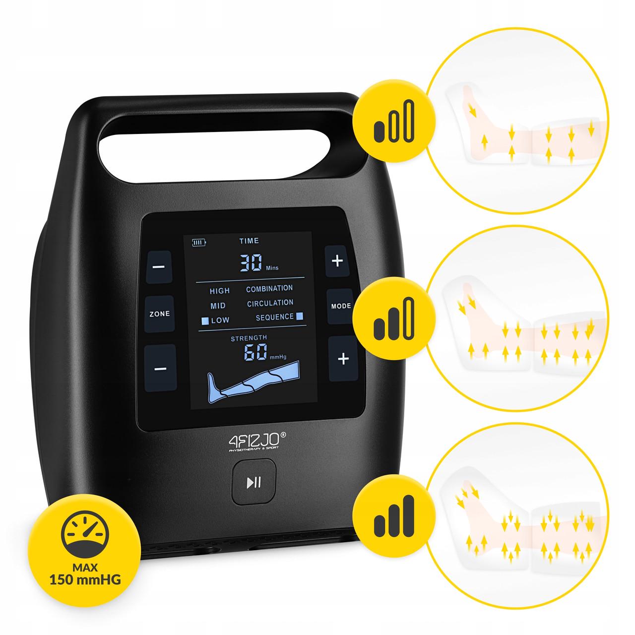 Апарат для пресотерапії та лімфодренажу 4FIZJO ACTIVE-C4 4-и камерний (P-5905973406604) - фото 7 Апарат для пресотерапії та лімфодренажу 4FIZJO ACTIVE-C4 4-и камерний (P-5905973406604) - фото 7