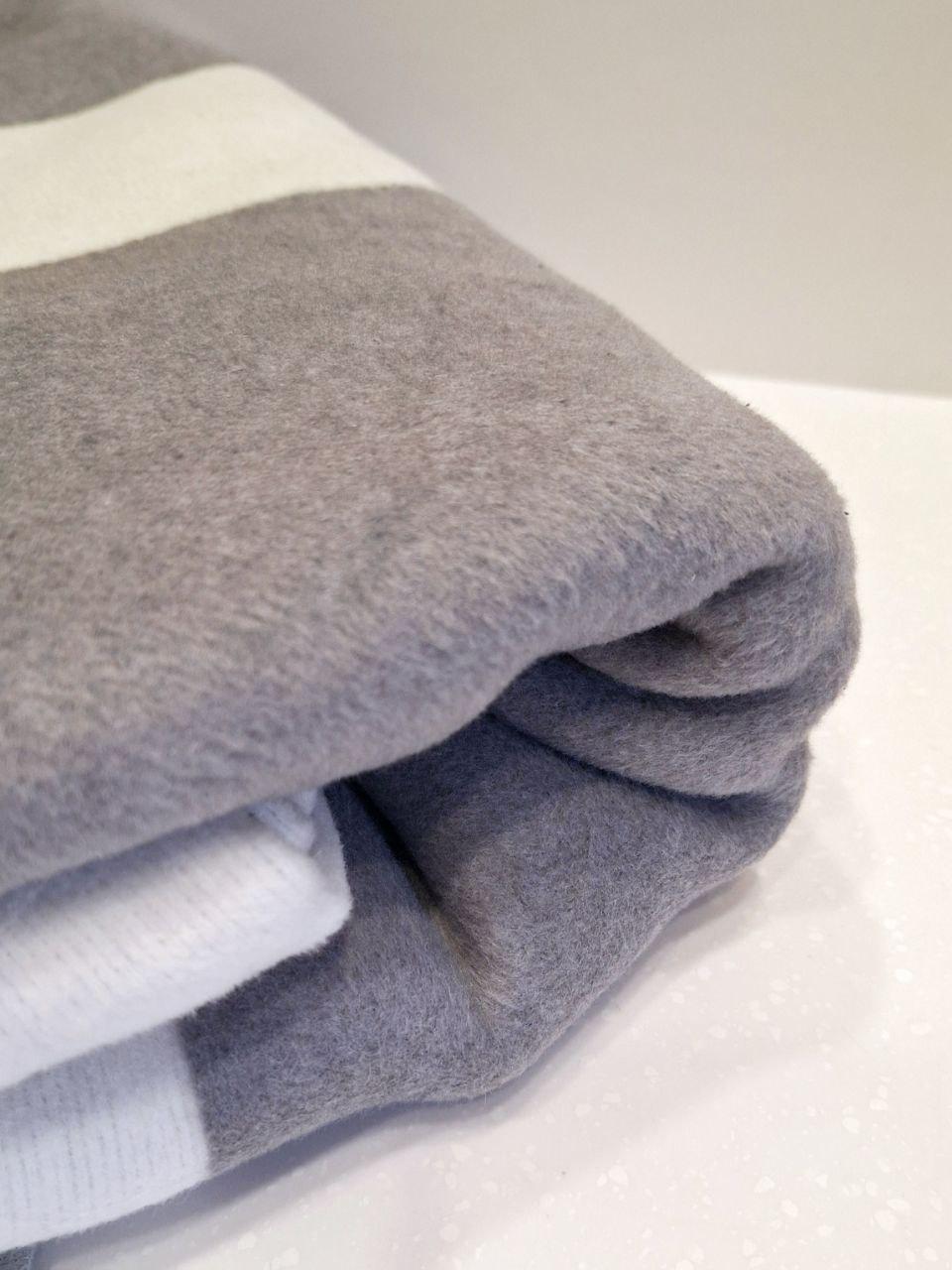 Плед мягкий Looks полуторный 150х200 см Светло-серый (1103) - фото 3 Плед мягкий Looks полуторный 150х200 см Светло-серый (1103) - фото 3