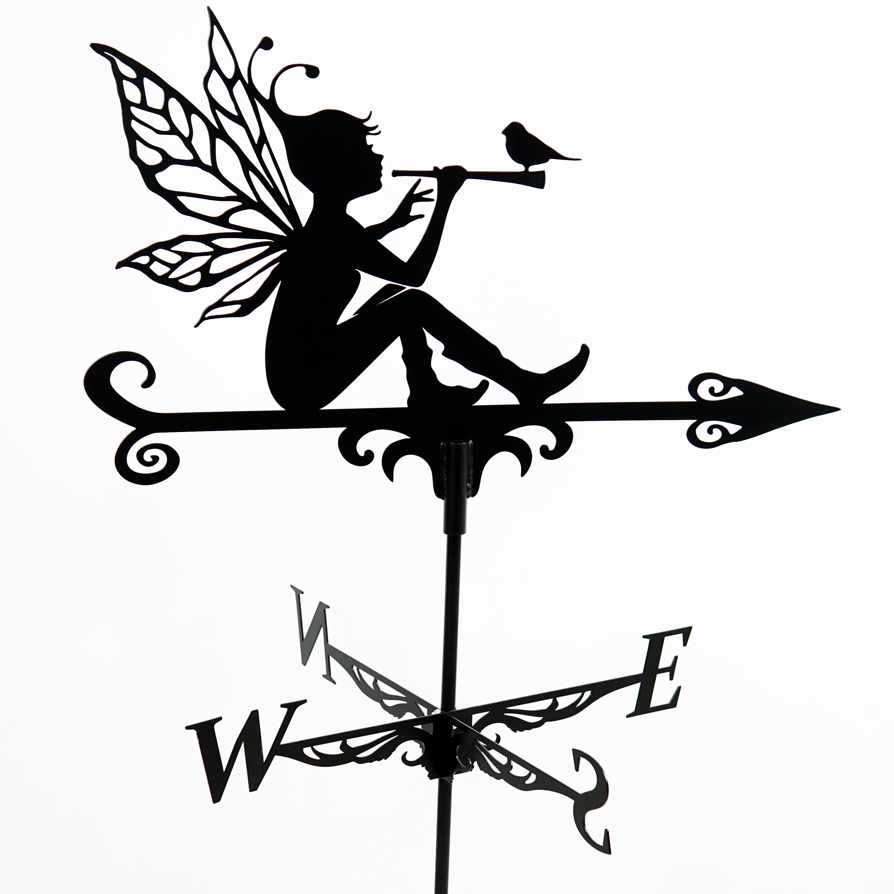 Флюгер на крышу Эльф 70 см Черный (1135467) Флюгер на крышу Эльф 70 см Черный (1135467)