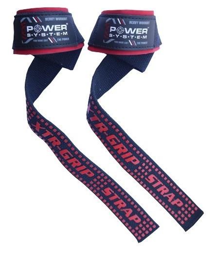 Лямки для тяги Power System PS-3430 XTR-Grip Straps Black/Red (A-012084) - фото 4 Лямки для тяги Power System PS-3430 XTR-Grip Straps Black/Red (A-012084) - фото 4