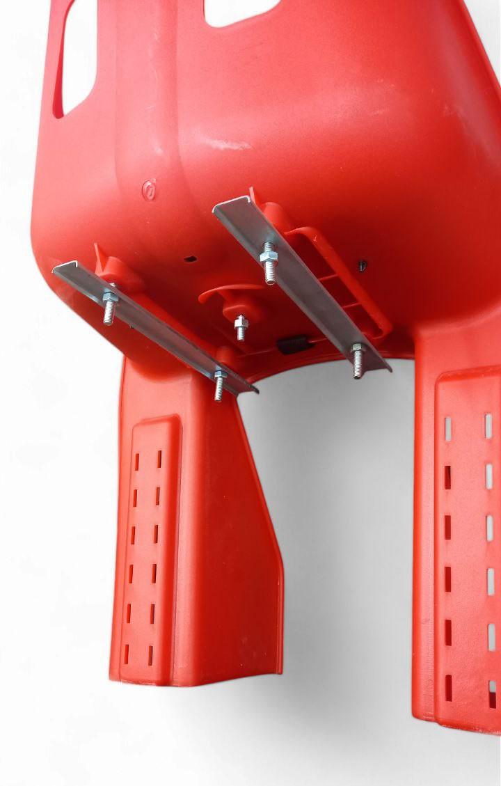 Детское велокресло КОЛЕСО крепление на багажник литое (50000147) - фото 3 Детское велокресло КОЛЕСО крепление на багажник литое (50000147) - фото 3