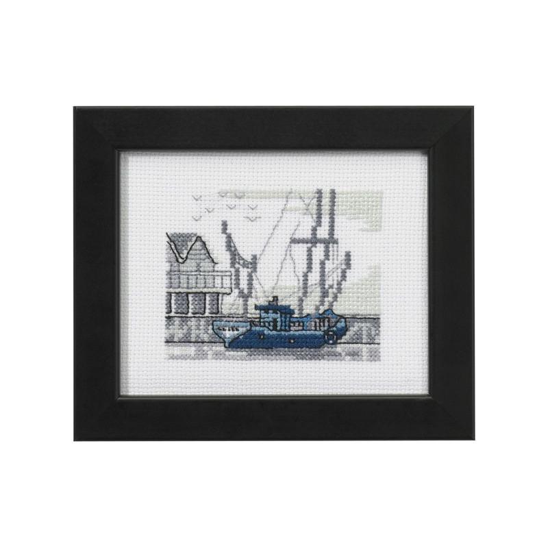 Набор для вышивания крестиком Permin 14-0137 Sailboat mole (23508) Набор для вышивания крестиком Permin 14-0137 Sailboat mole (23508)