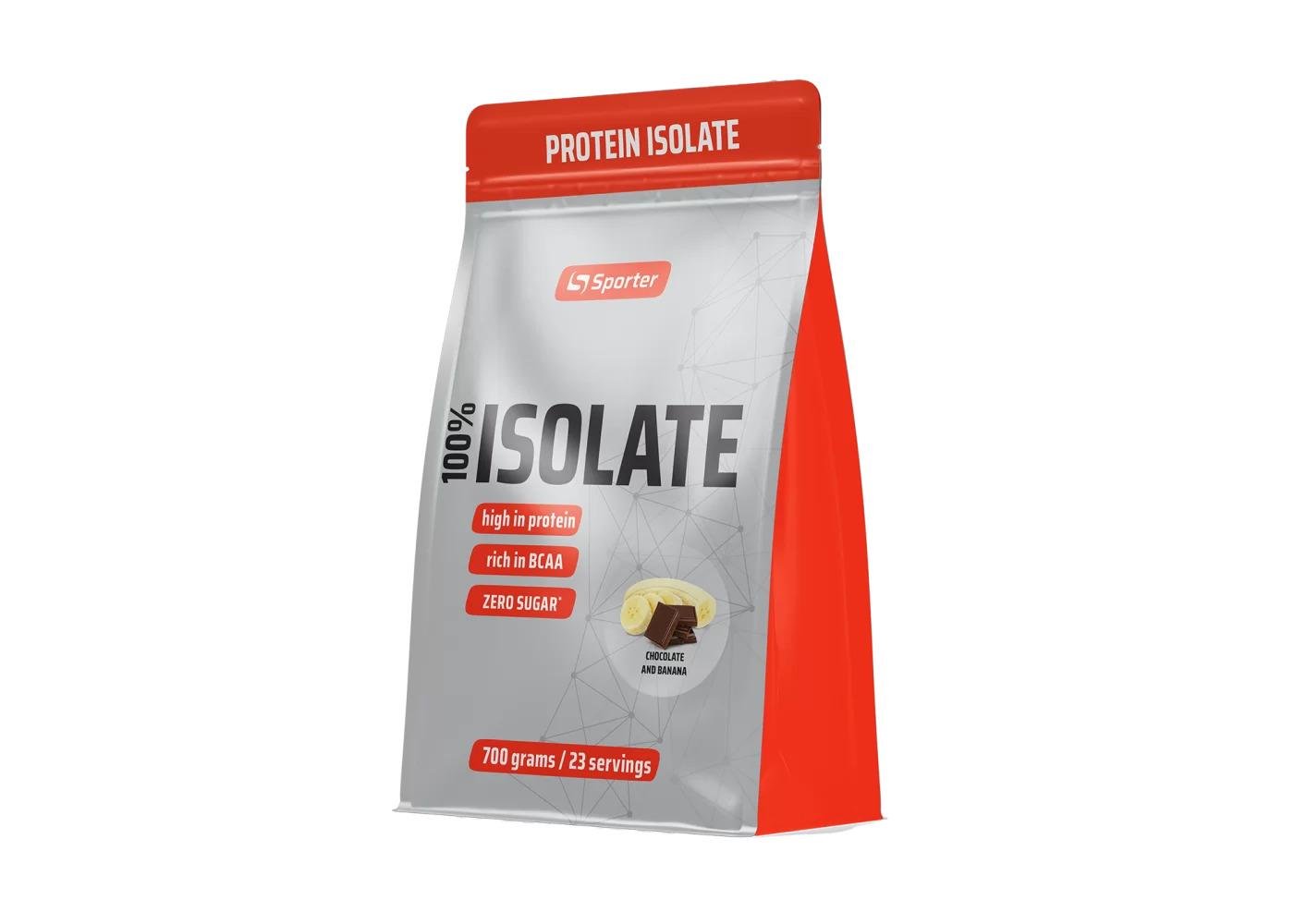 Протеин Sporter Isolate Шоколад с бананом 700 г