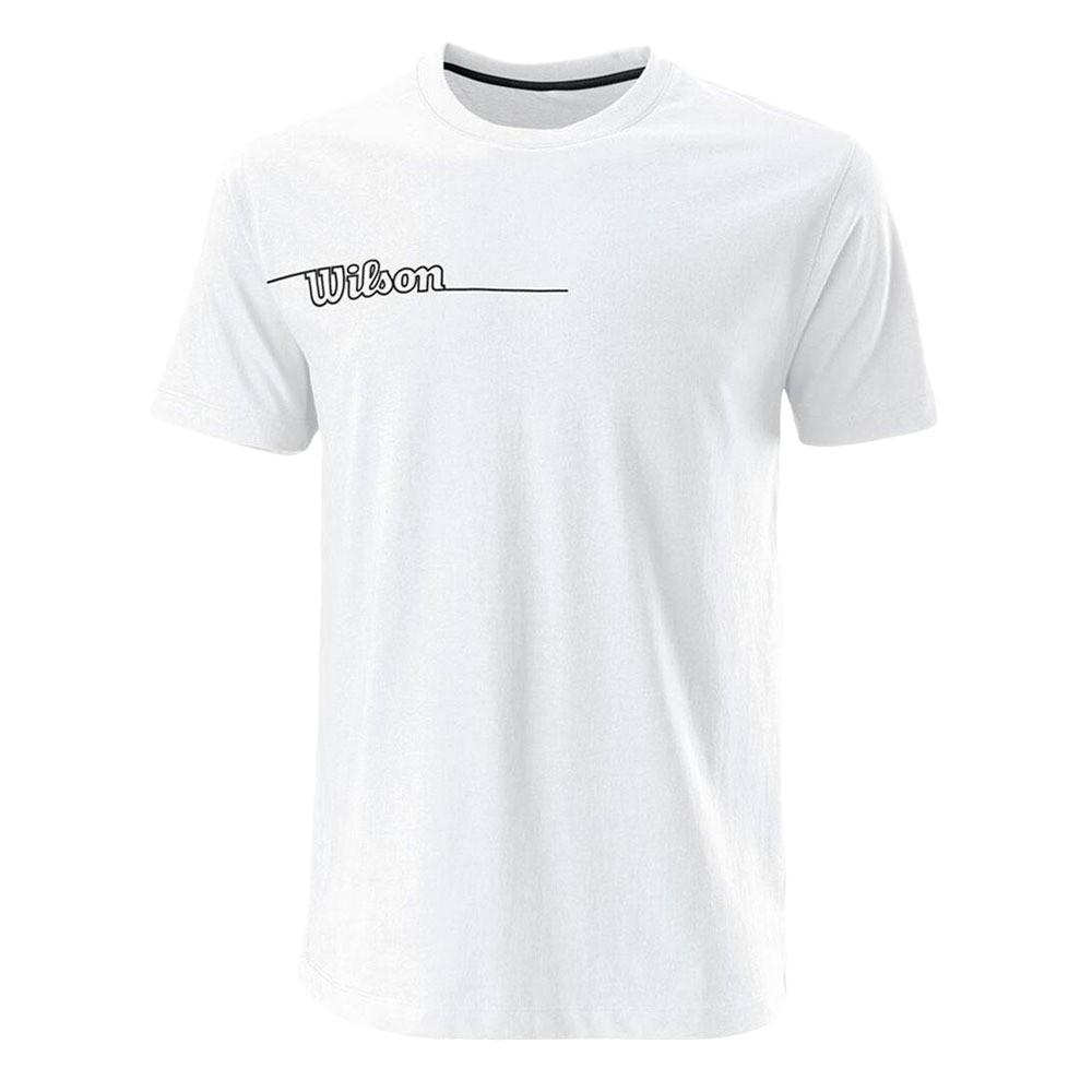 Футболка детская Wilson TEAM II TECH TEE Y 116-128 см Белый (WRA796602 116-128)