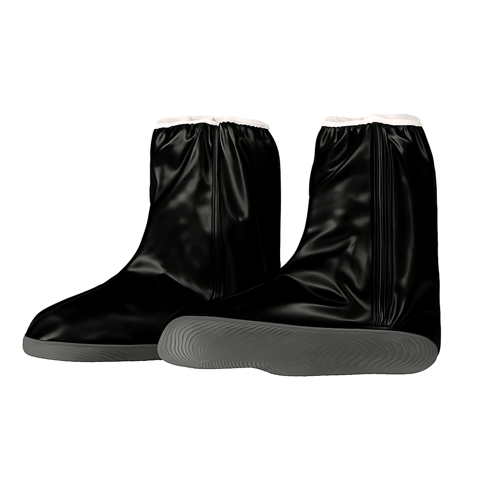 Бахіли для взуття R95155-XL ПВХ р. 41-42 29,5 см Чорний (29876177)