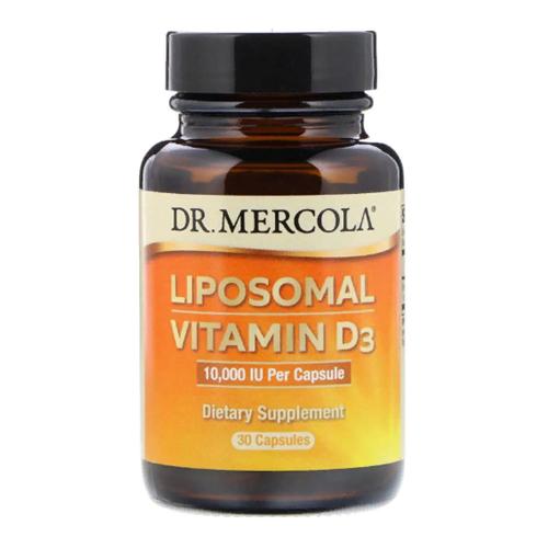 Витамин D Dr. Mercola Liposomal Vitamin D3 10,000 IU 30 Caps