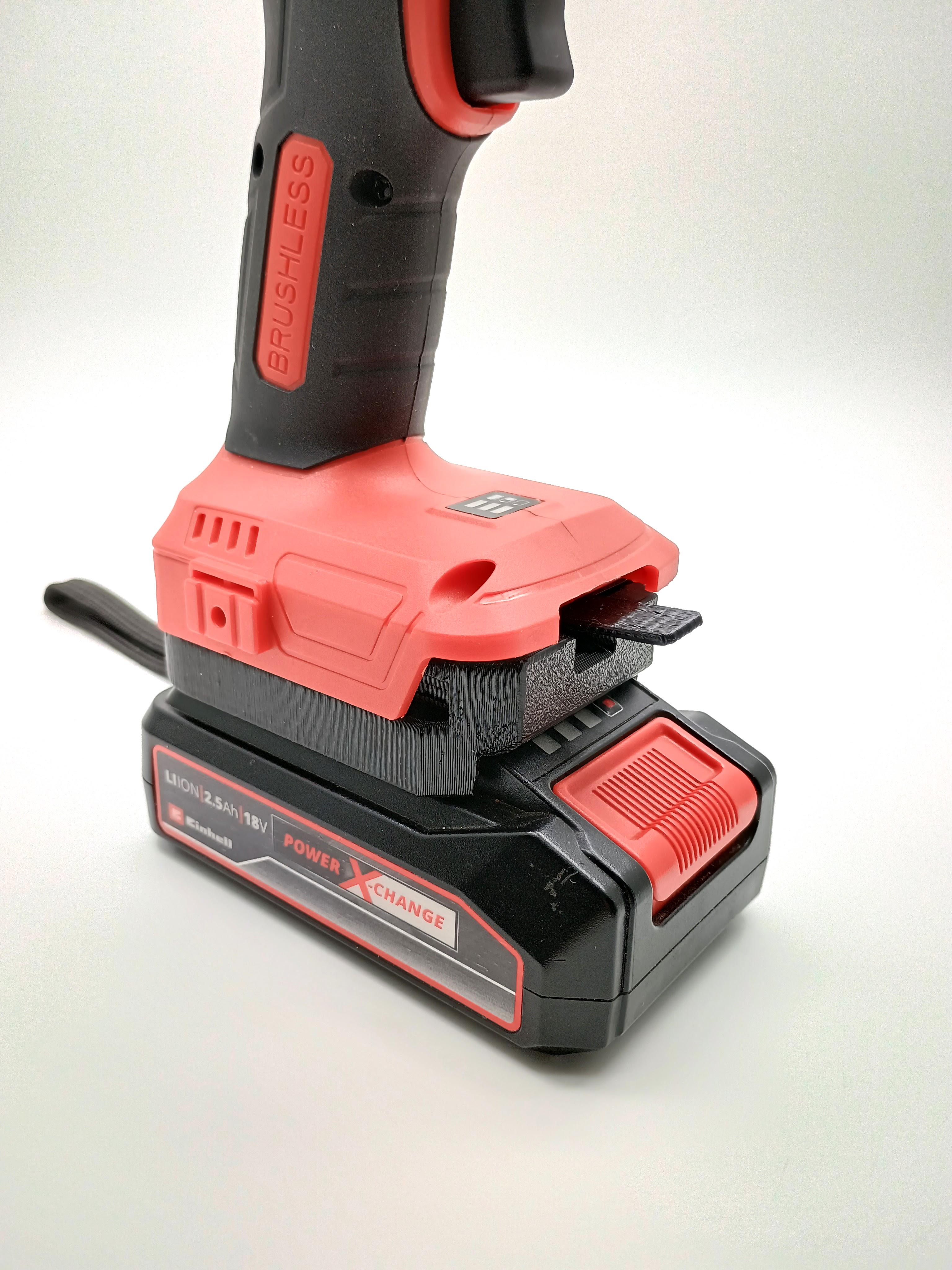 Адаптер для аккумуляторов Einhell на инструмент GTM - фото 5