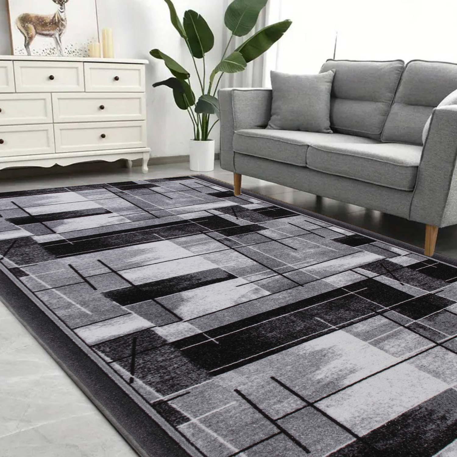 Ковровая дорожка безворсовая на войлочной основе Virtual Print Стекло-P8 1 м Серый (00-00022810) - фото 10 Ковровая дорожка безворсовая на войлочной основе Virtual Print Стекло-P8 1 м Серый (00-00022810) - фото 10