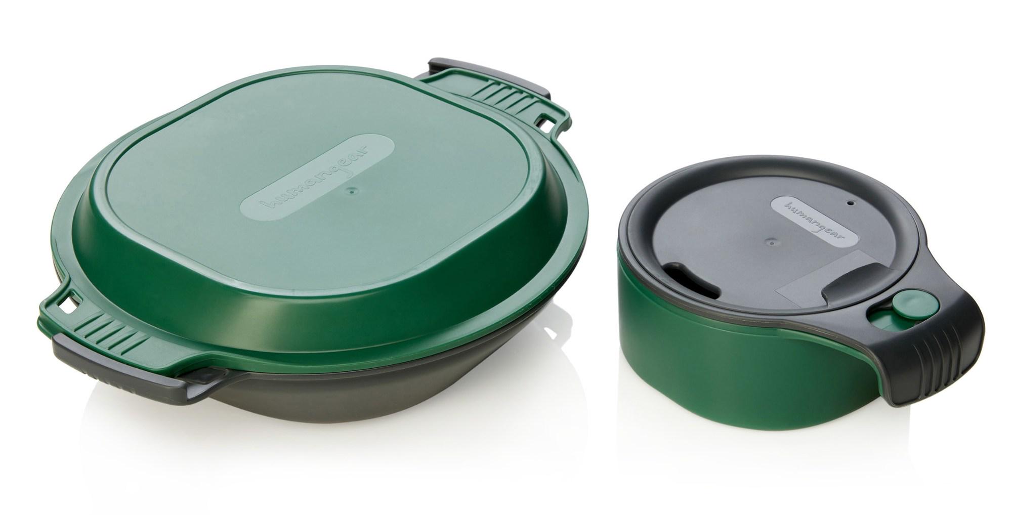 Набор посуды Humangear GoKit Deluxe (7-tool) Mess Kit Charcoal/Green (1054-022.0124) Набор посуды Humangear GoKit Deluxe (7-tool) Mess Kit Charcoal/Green (1054-022.0124)
