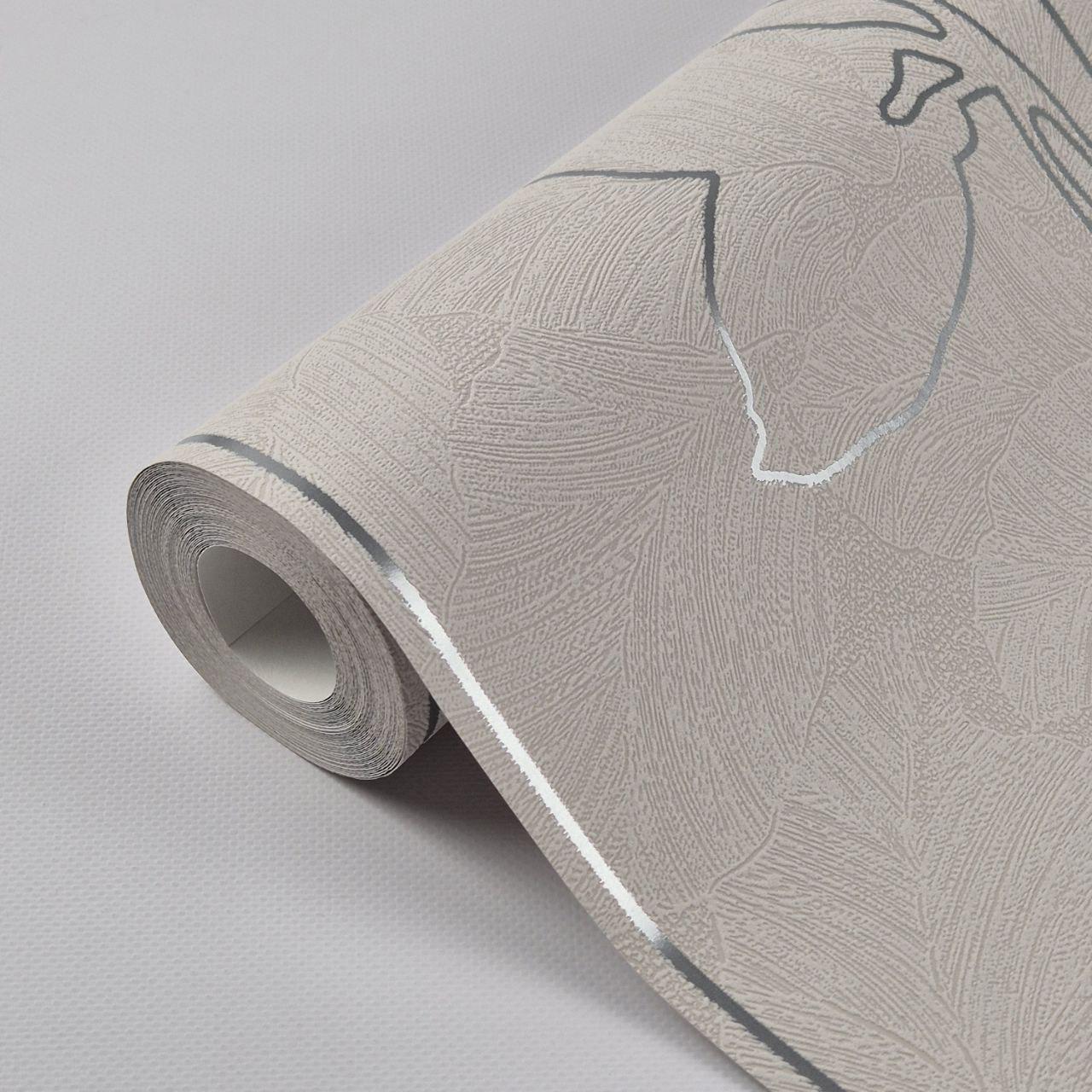 Шпалери вінілові Marburg на флізеліні 0,53х10,05 м 57946 Бежевий (29823978) - фото 4