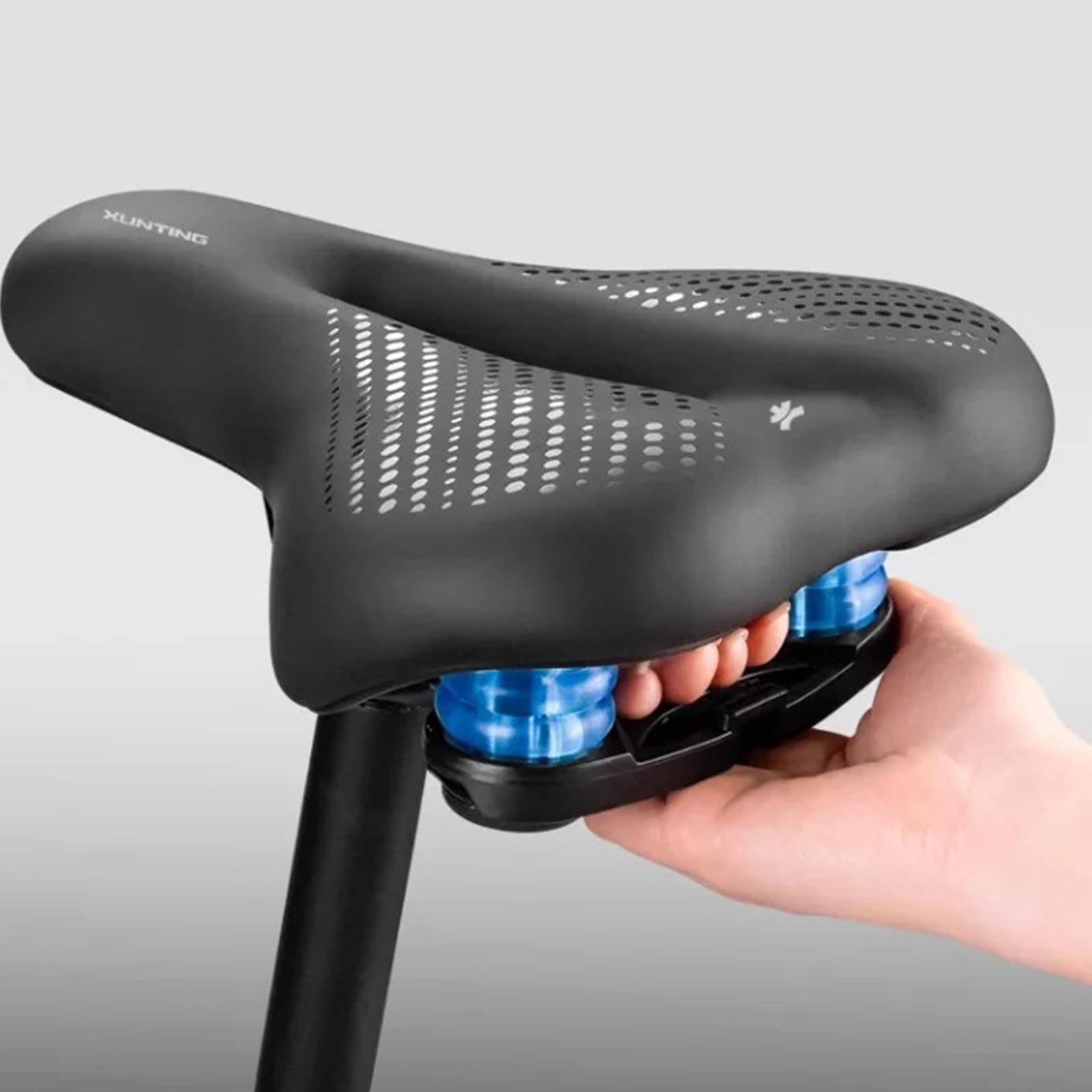 Сідло для велосипеда ергономічне XunTing SAD-9774 Чорний (XT-SAD9774-7014) - фото 4 Сідло для велосипеда ергономічне XunTing SAD-9774 Чорний (XT-SAD9774-7014) - фото 4