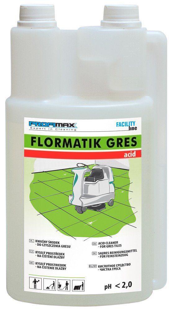 Средство кислотное Lakma PROFIMAX FLORMATIK GRES ACID для чистки керамогранита и микропористых поверхностей 1 л (3044) - фото 1