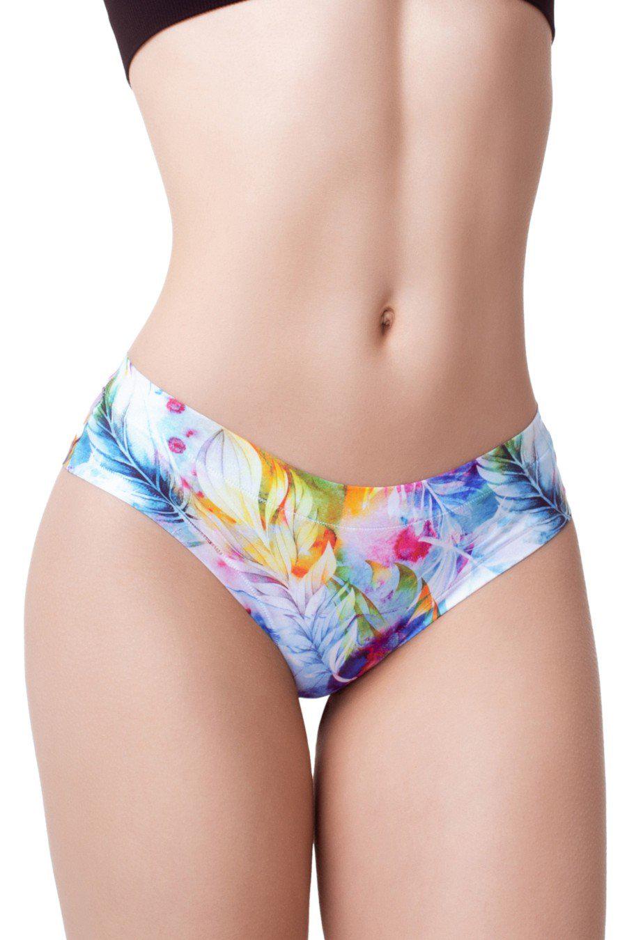 Трусики женские Mememe слип с ярким принтом L Разноцветный (84189-59801-82)