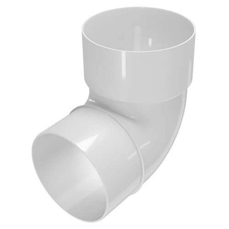 Колено трубы 87,5° Elegance 140 RAL 9010 (11583083) - фото 1