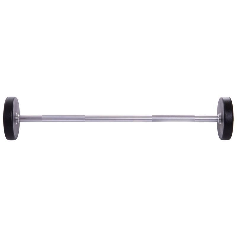 Штанга Zelart Urethane Barbell фіксована пряма поліуретанова TA-2689-20 довжина 104 см 20 кг (DR002609) - фото 2