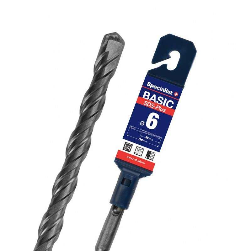 Бур SDS+ Specialist+ Basic 6x50/110 мм (52/106050) - фото 2 Бур SDS+ Specialist+ Basic 6x50/110 мм (52/106050) - фото 2